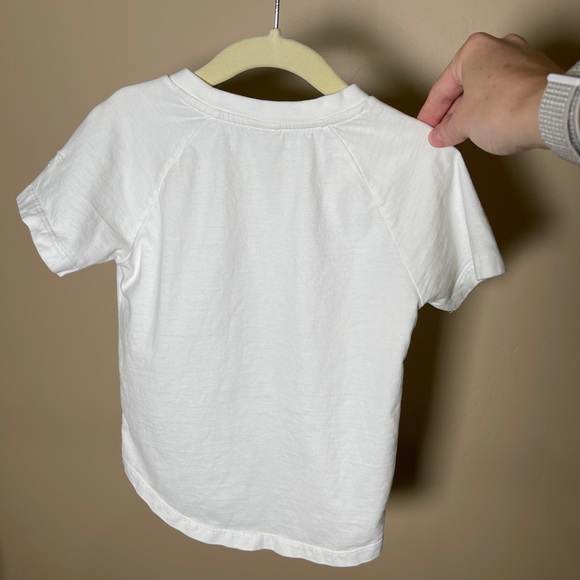 Gray Label white pocket tee. 3-4 years. - Picture 3 of 3
